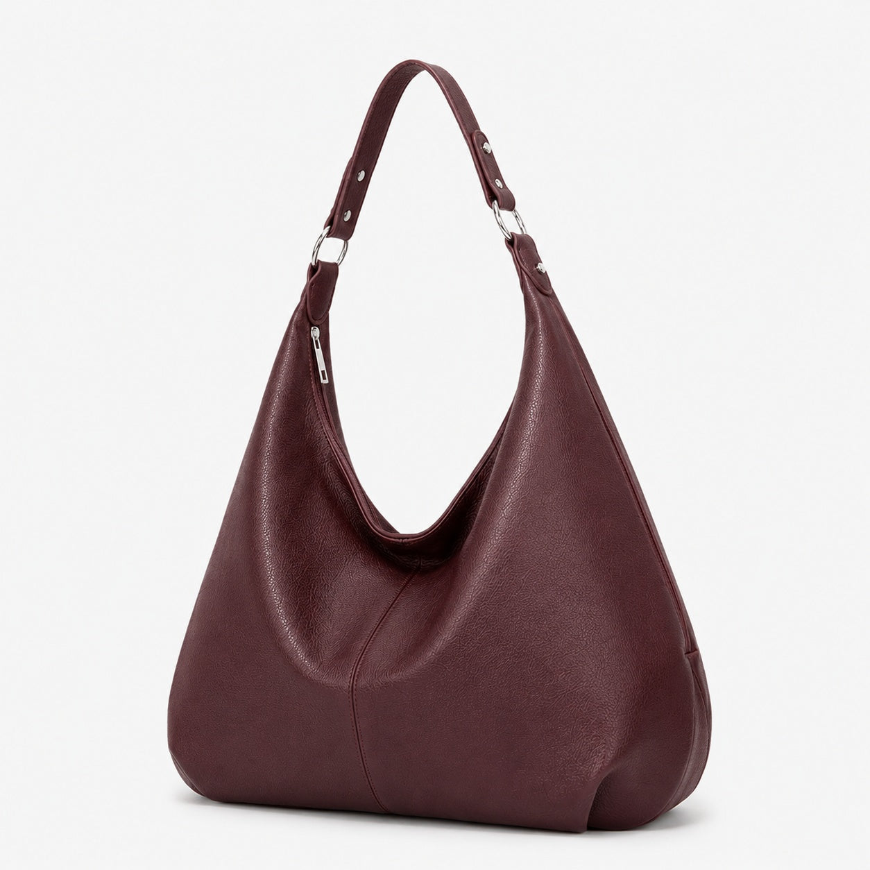 Sac À Main Femmes Bordeaux En PU