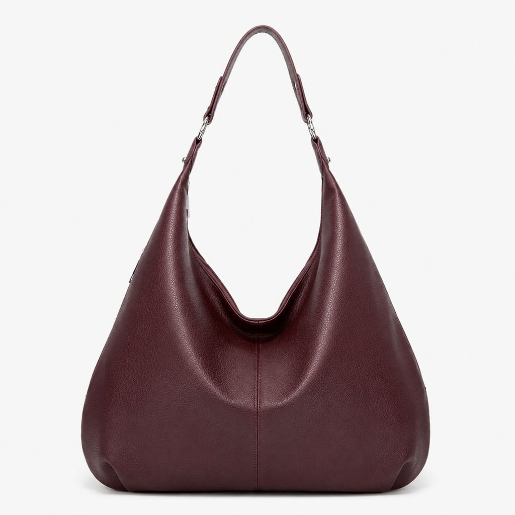 Sac À Main Femmes Bordeaux En PU