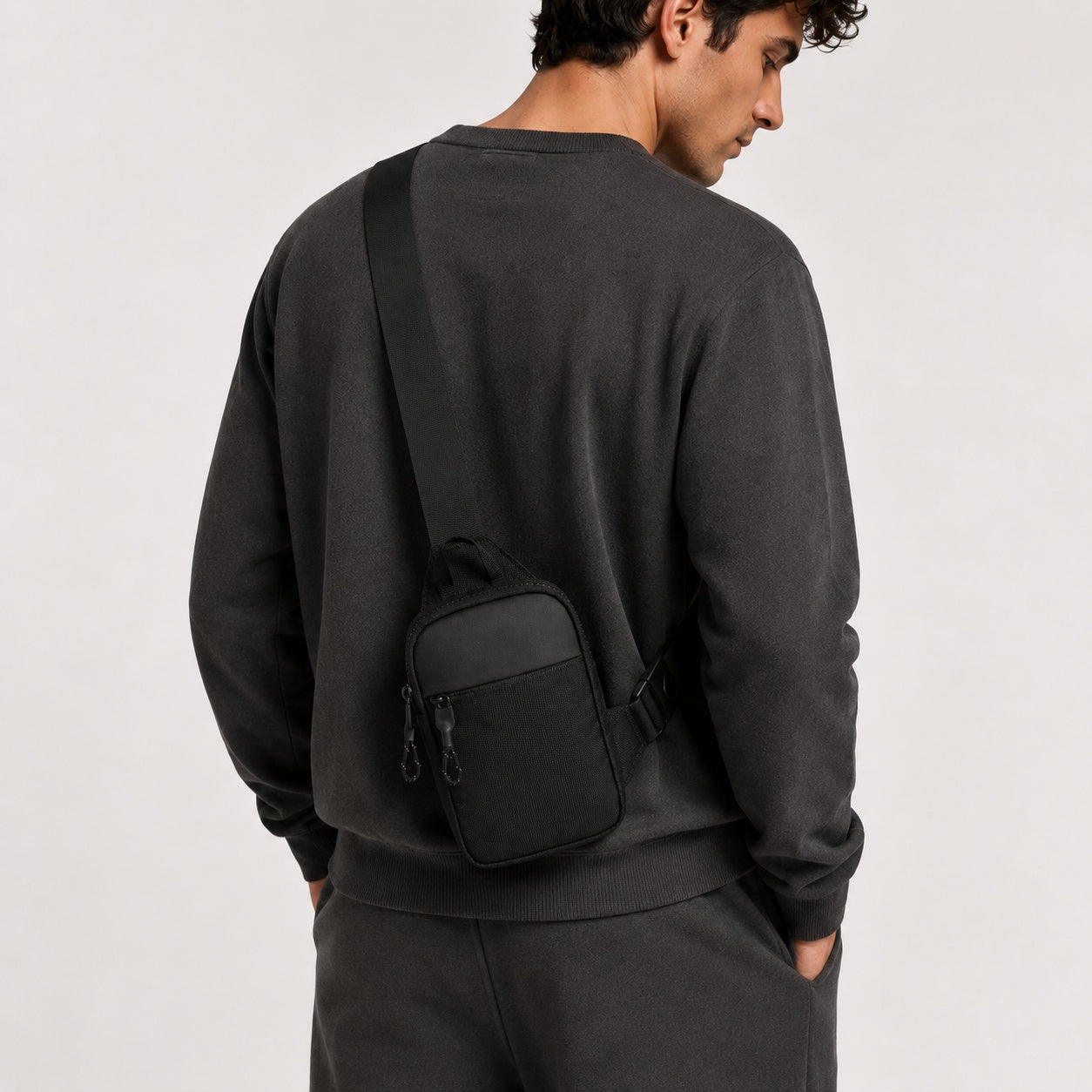 Petite Sacoche Homme Nylon