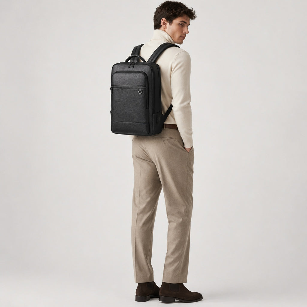 Sac À Dos Voyage Homme En Similicuir