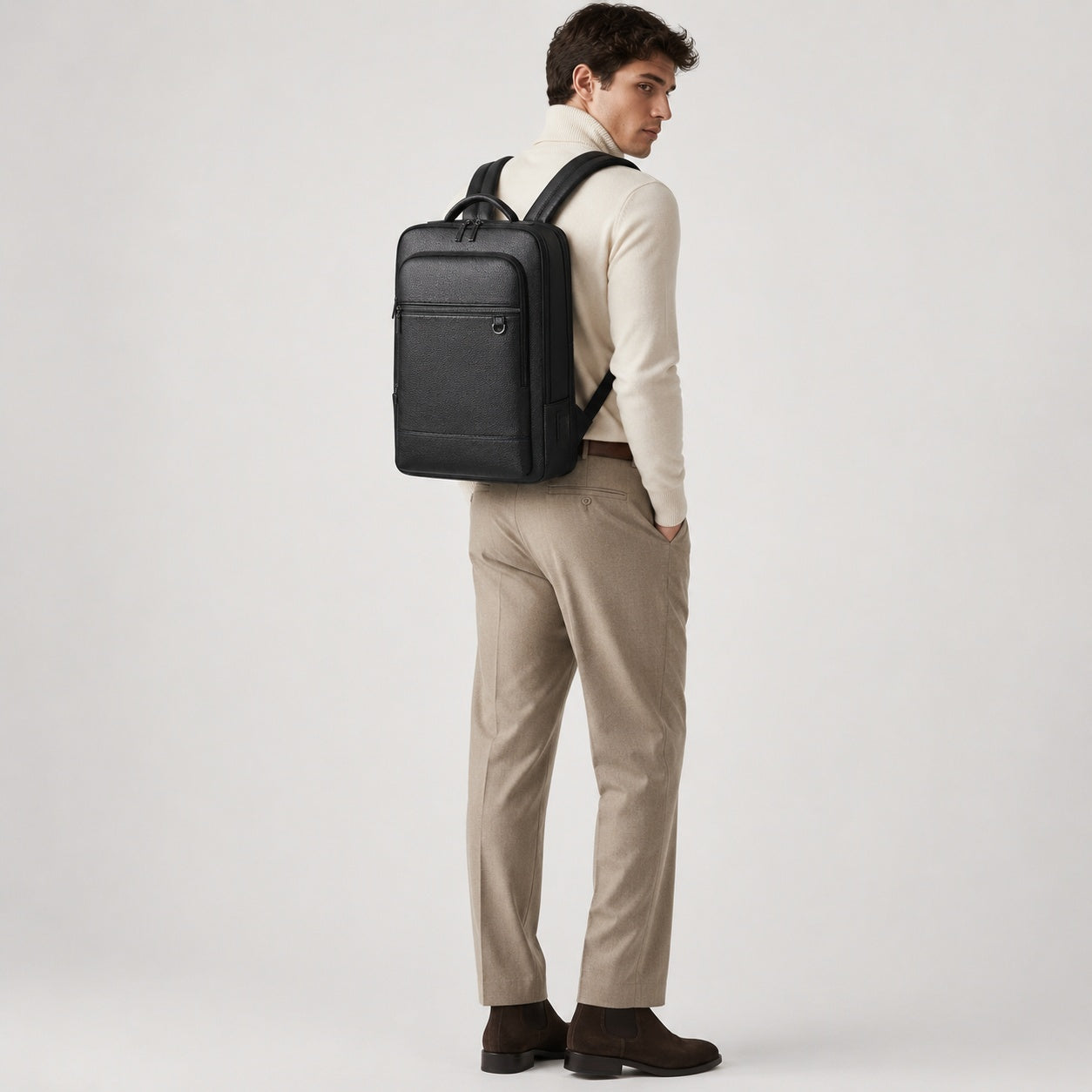 Sac À Dos Voyage Homme En Similicuir