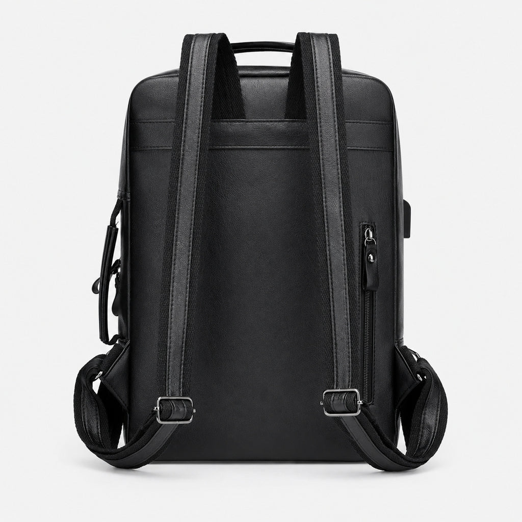 Sac À Dos Imperméable Homme En Similicuir