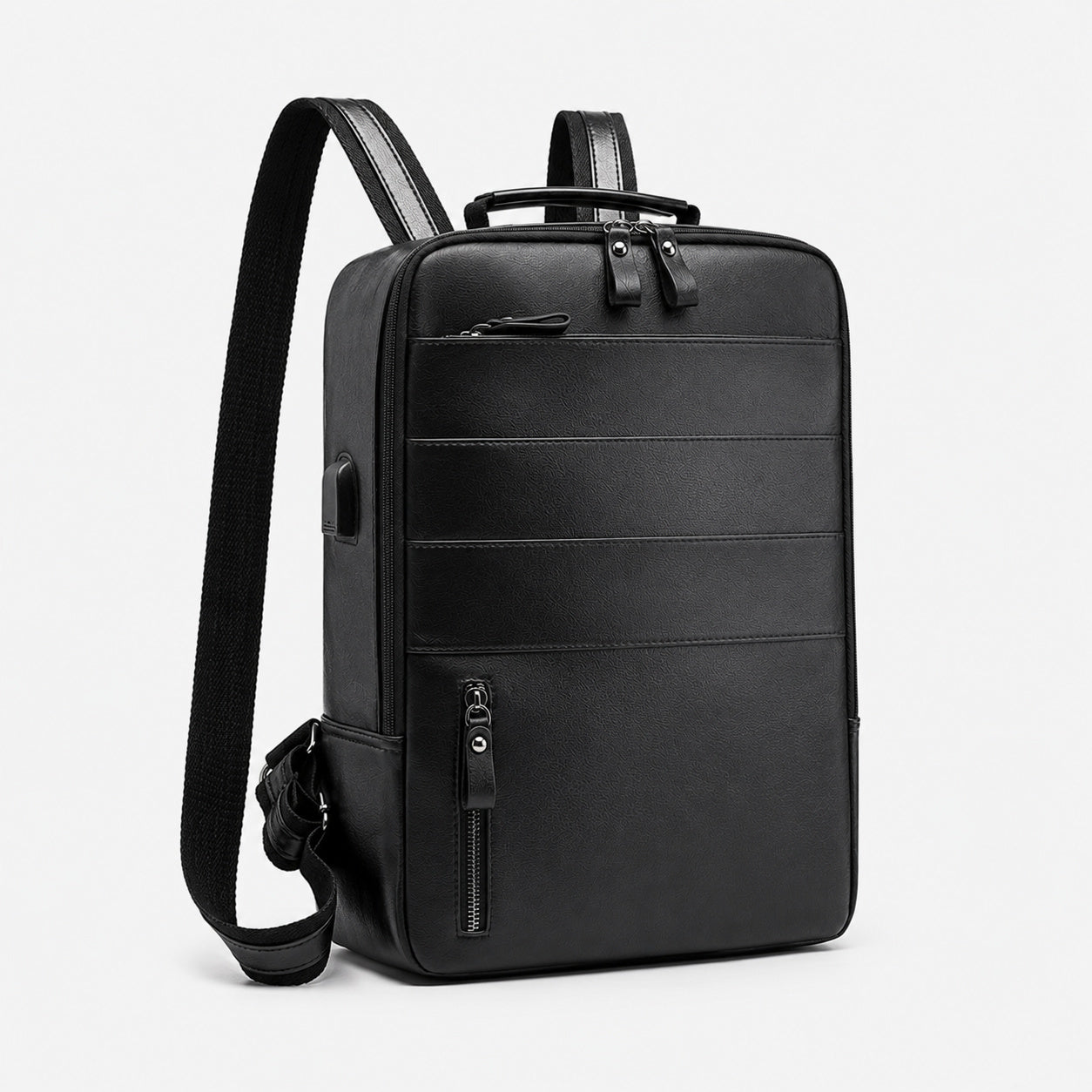 Sac À Dos Imperméable Homme En Similicuir