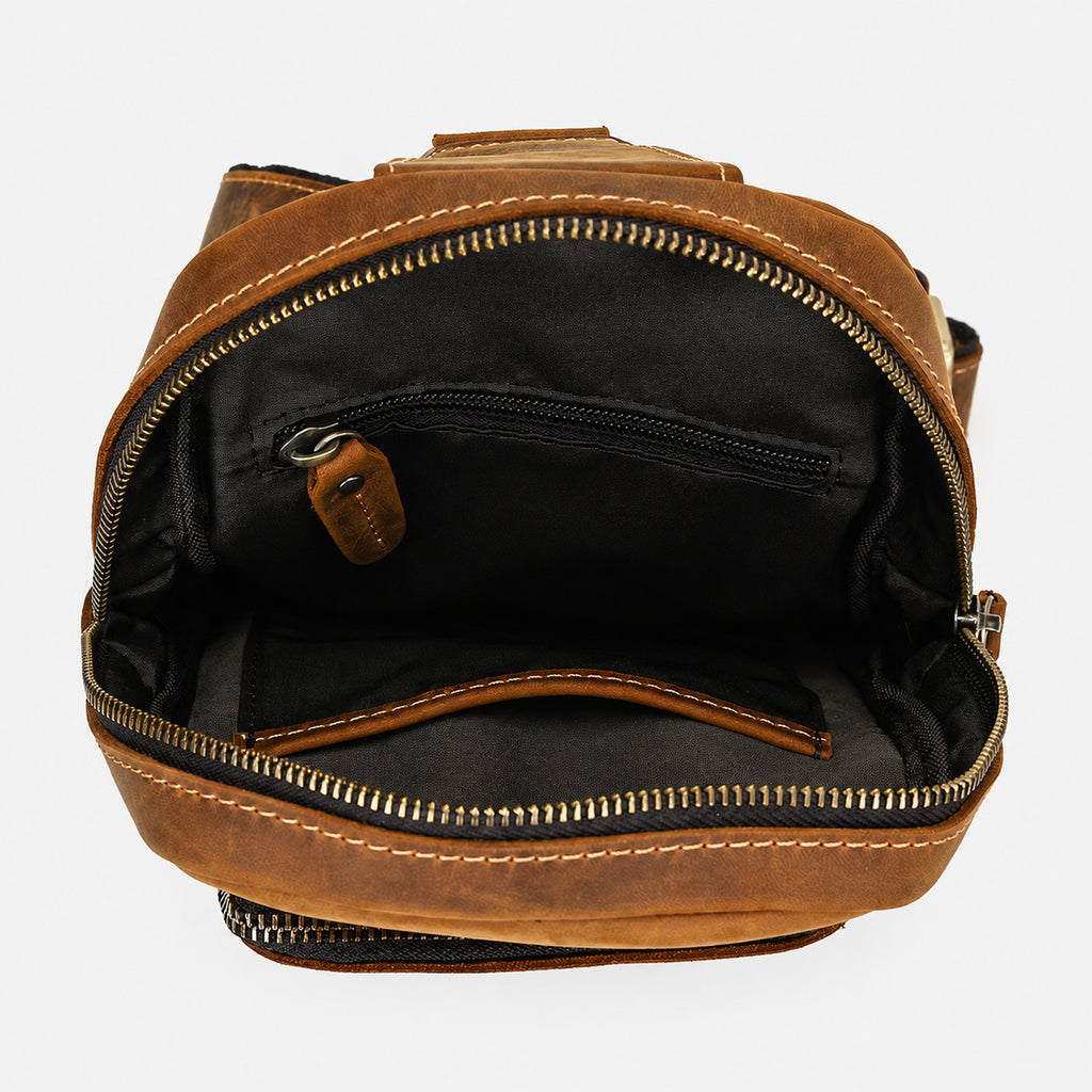 Sacoche Homme Cuir Véritable