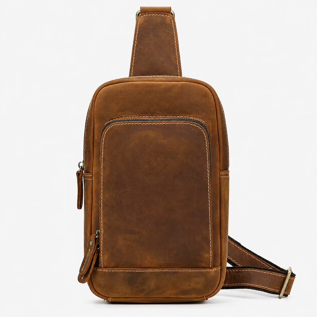 Sacoche Homme Cuir Véritable