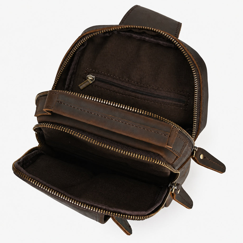 Sacoche Homme En Cuir De Vachette