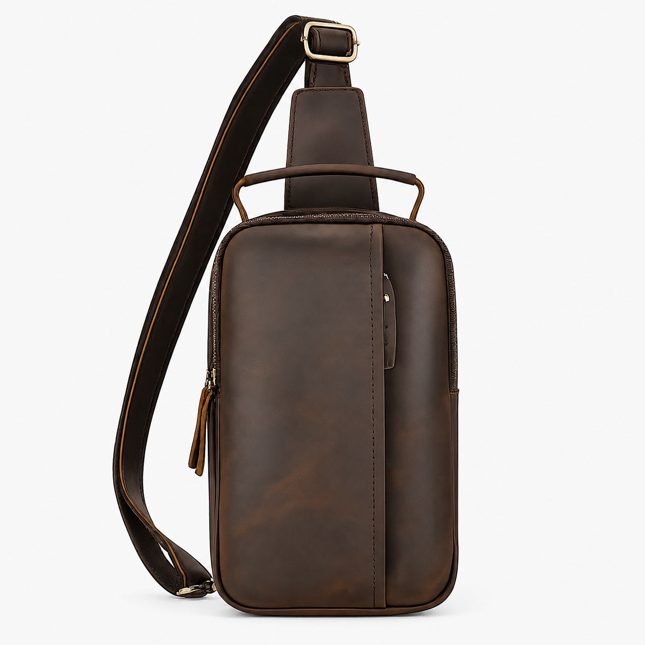 Sacoche Homme En Cuir De Vachette
