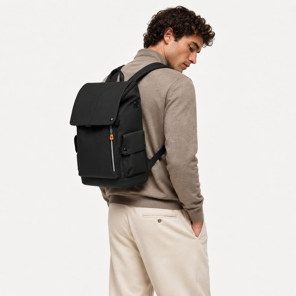 Sac À Dos Pour Ordinateur En Simili-Cuir