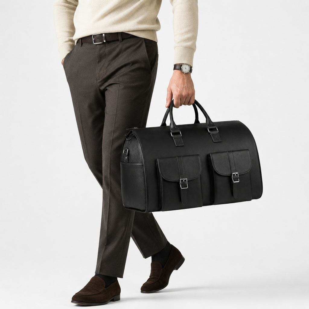 Sac De Voyage Simili-Cuir Convertible