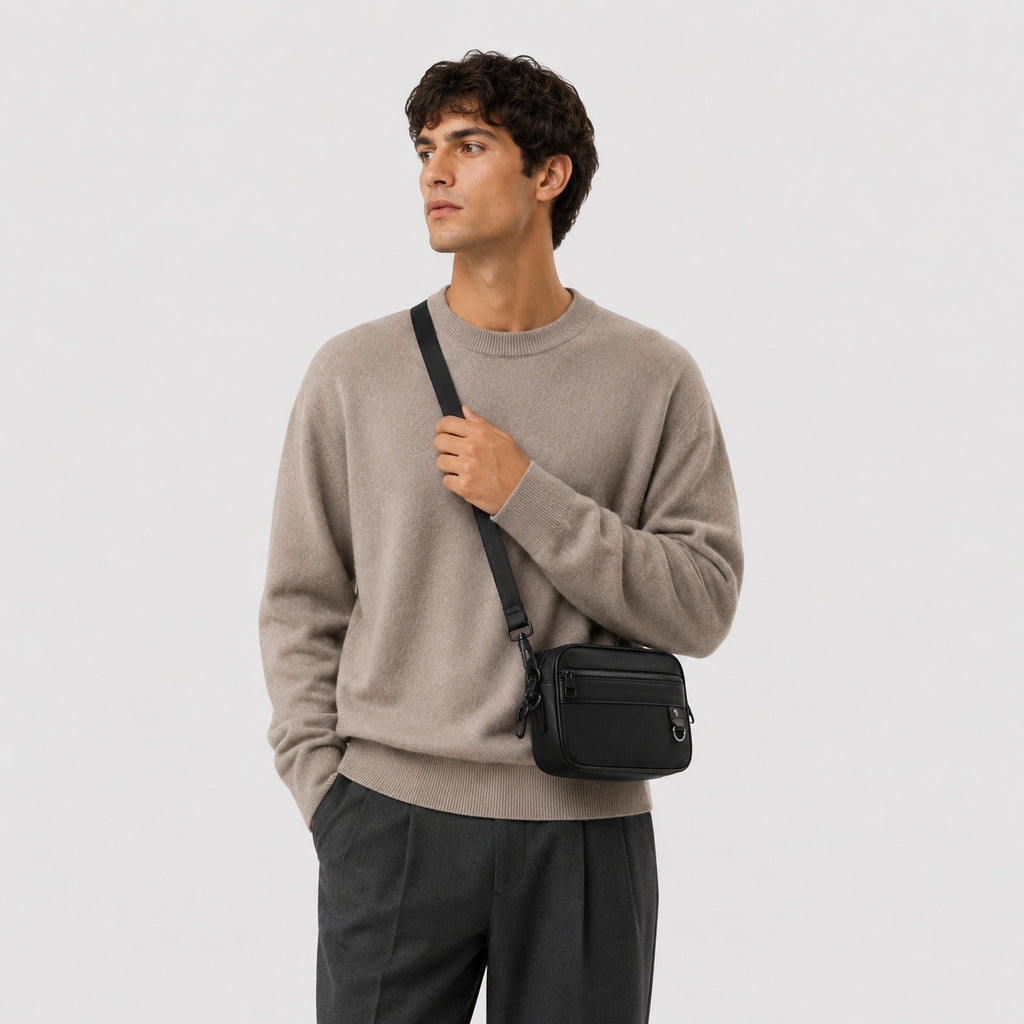 Sac Bandoulière Homme Tissu Oxford