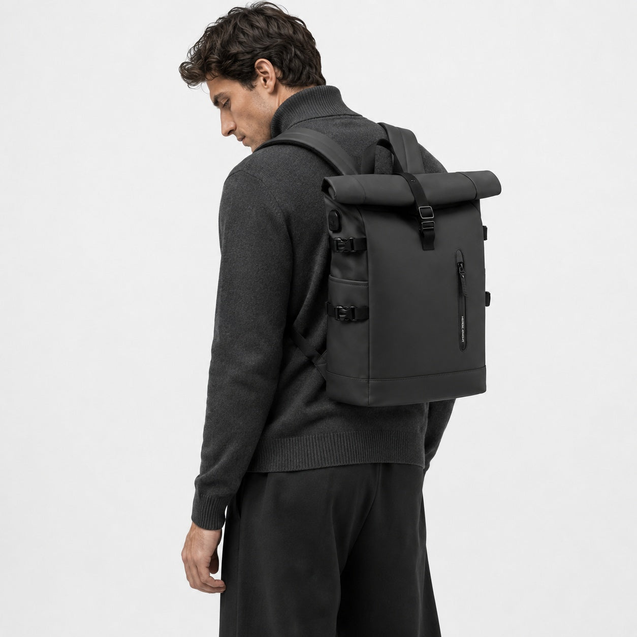 Sac À Dos Roll-Top Avec Port USB