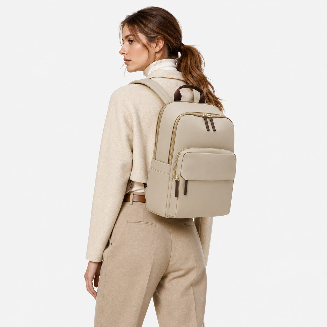 Sac À Dos Femme En Nylon Pour Ordinateur Portable