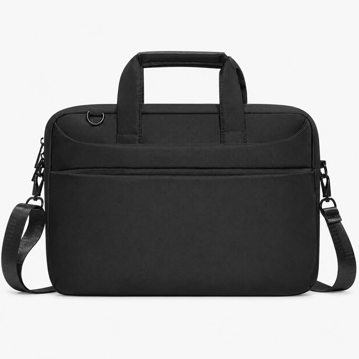 Sacoche Homme Ordinateur Noir En Polyester