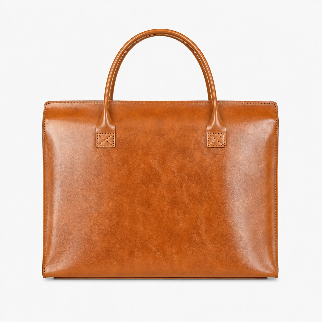 Sac À Main En Similicuir À Double Poignée