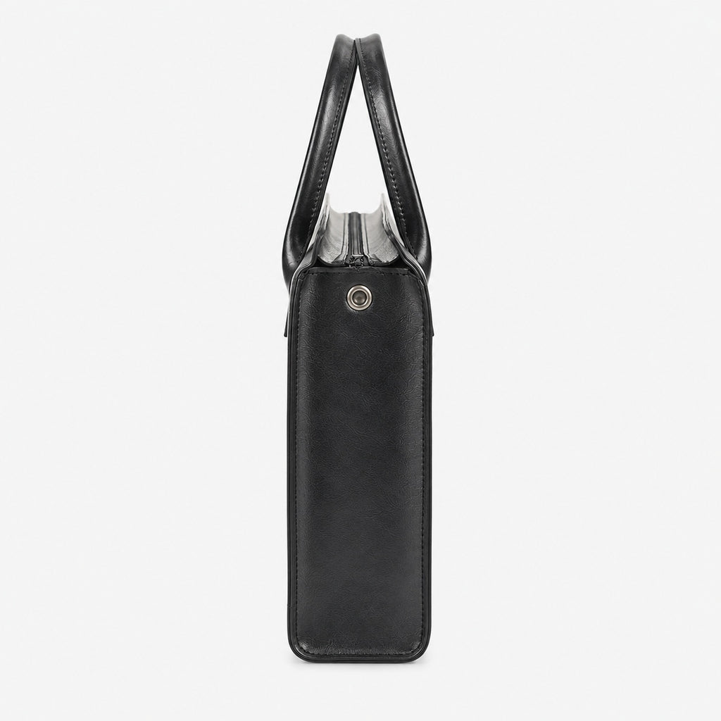 Sac À Main En Similicuir À Double Poignée