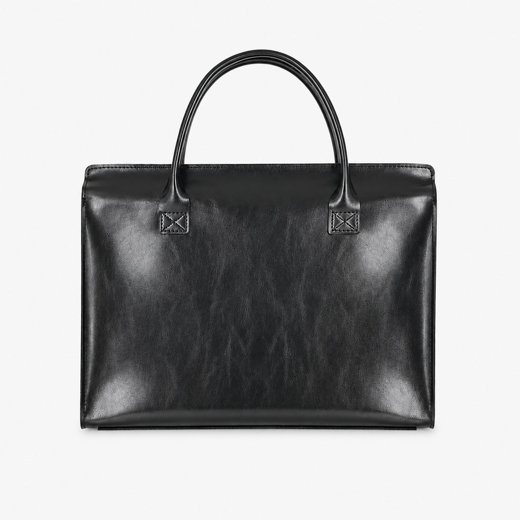 Sac À Main En Similicuir À Double Poignée