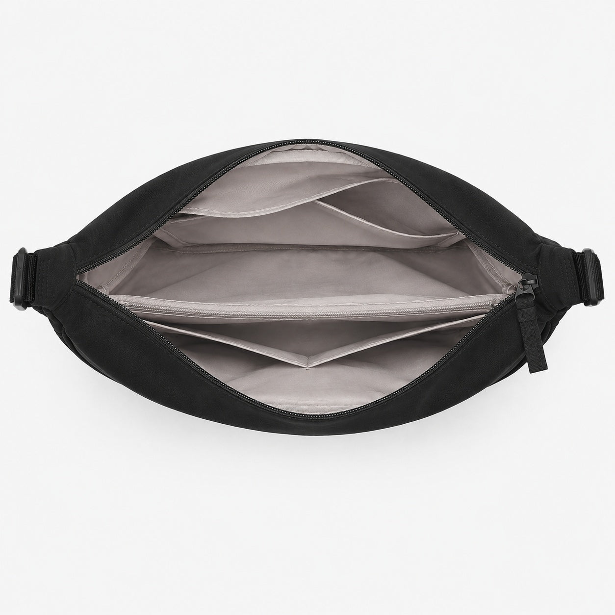 Sac À Main Bandoulière Nylon Demi-Lune