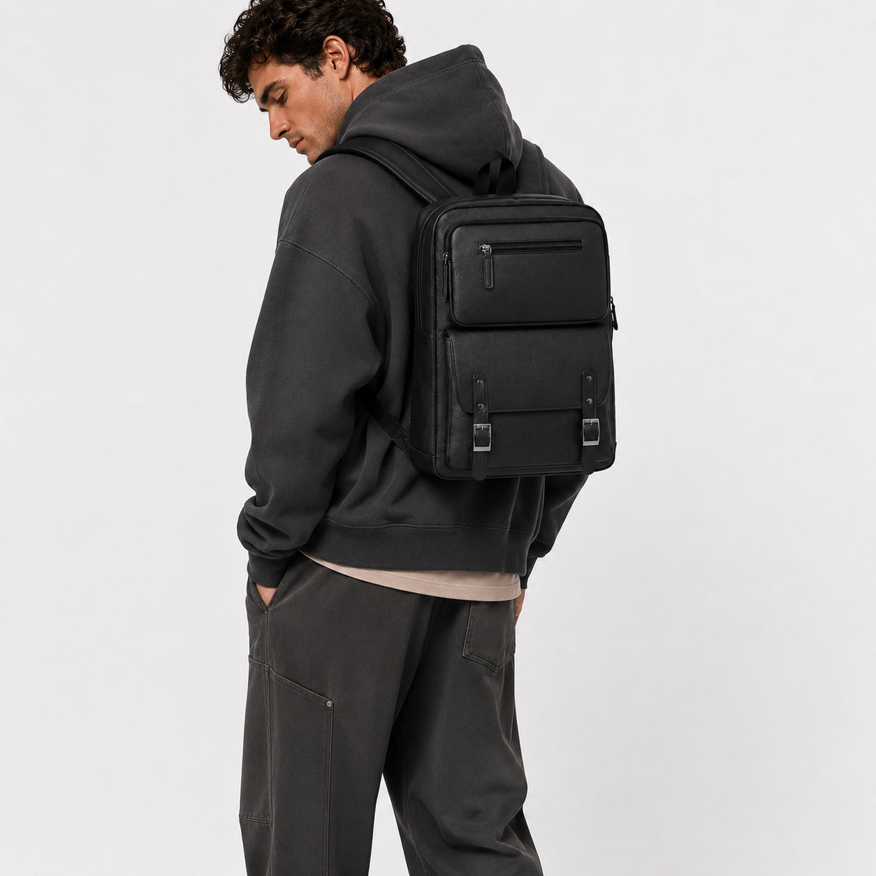 Sac À Dos Homme Simili-Cuir