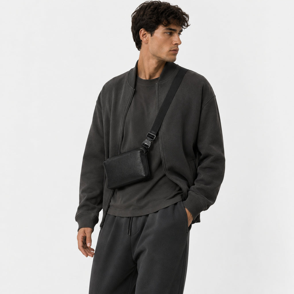 Sacoche Homme Bandoulière Cuir Synthétique
