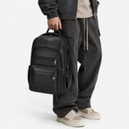 Sac À Dos Homme Ordinateur En Similicuir Avec Port USB