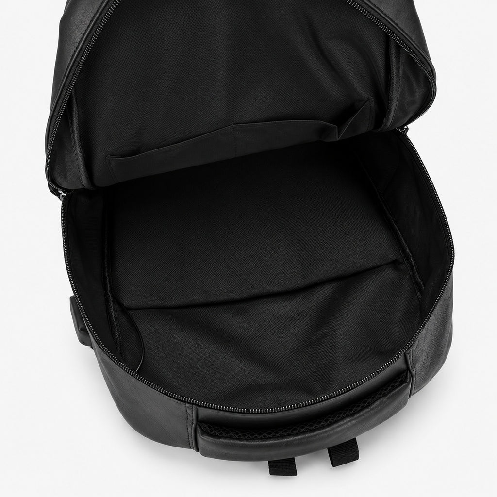 Sac À Dos Homme Ordinateur En Similicuir Avec Port USB