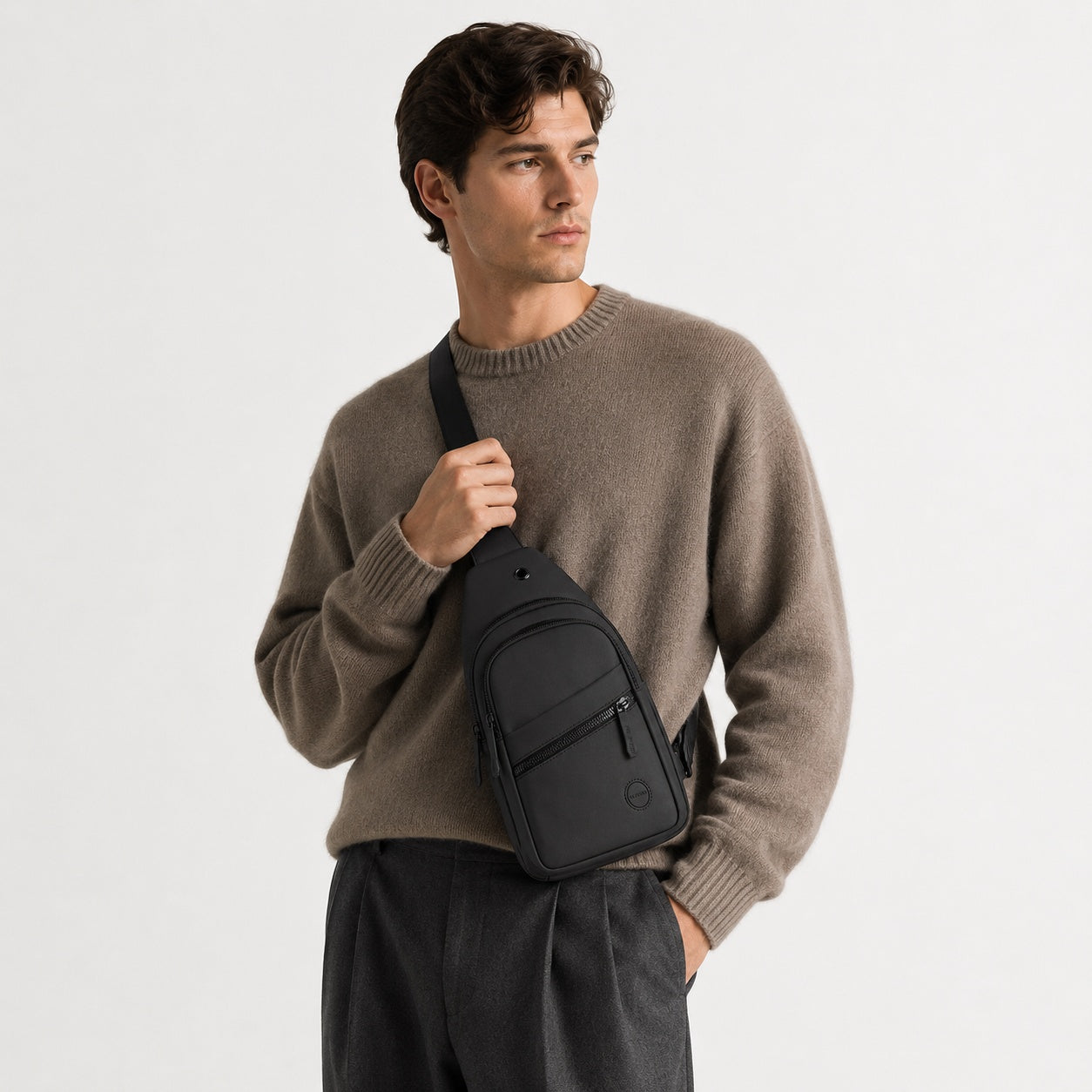 Sac Bandoulière Imperméable En Nylon
