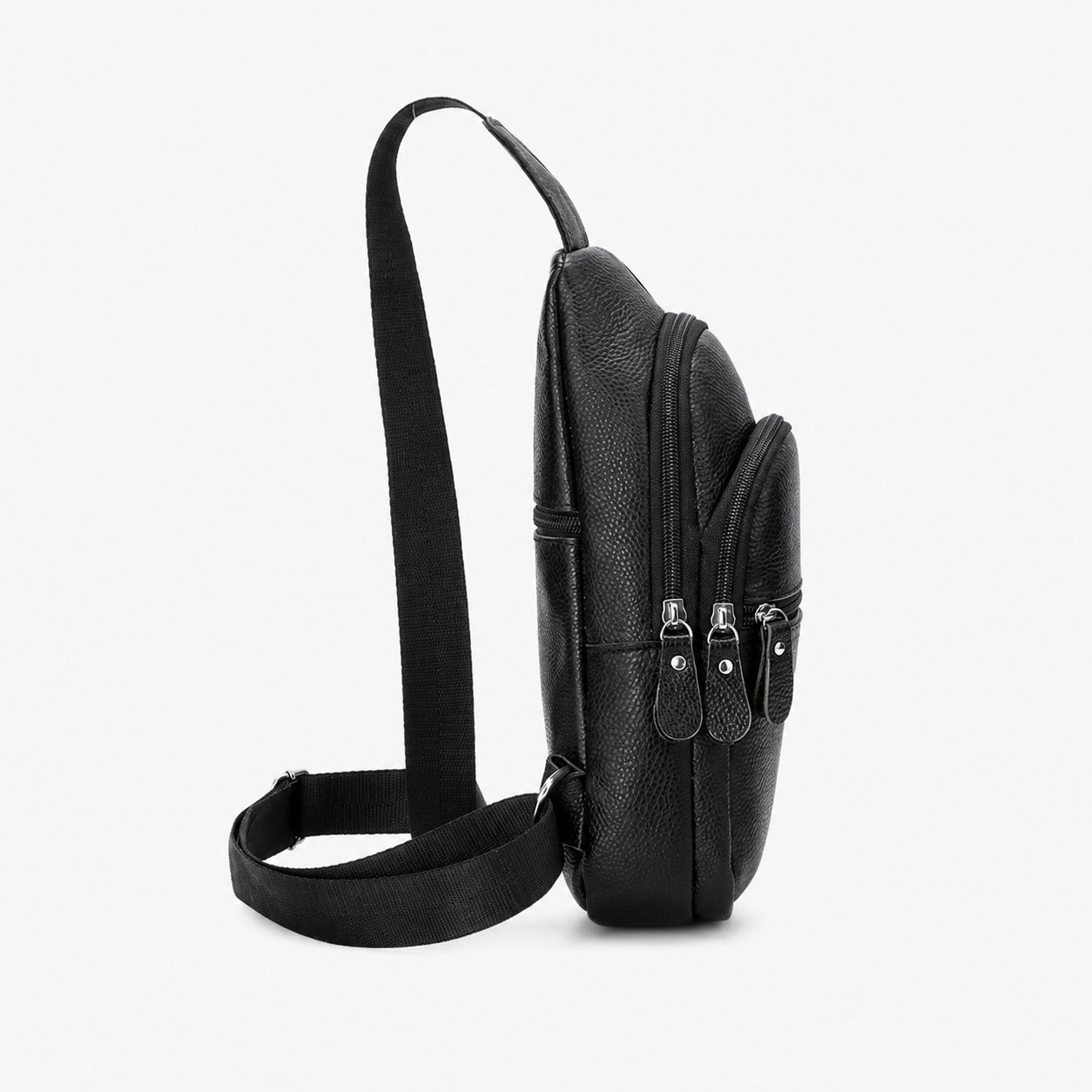 Sacoche Bandoulière En Cuir Véritable