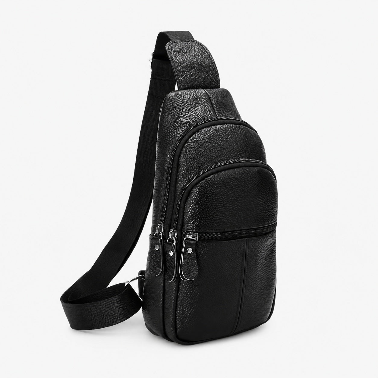 Sacoche Bandoulière En Cuir Véritable