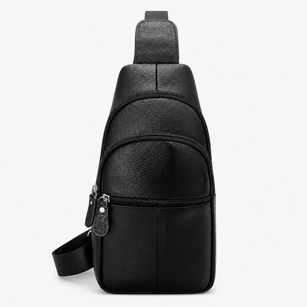 Sacoche Bandoulière En Cuir Véritable