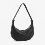 Sac À Main Demi-Lune En Cuir De Vachette
