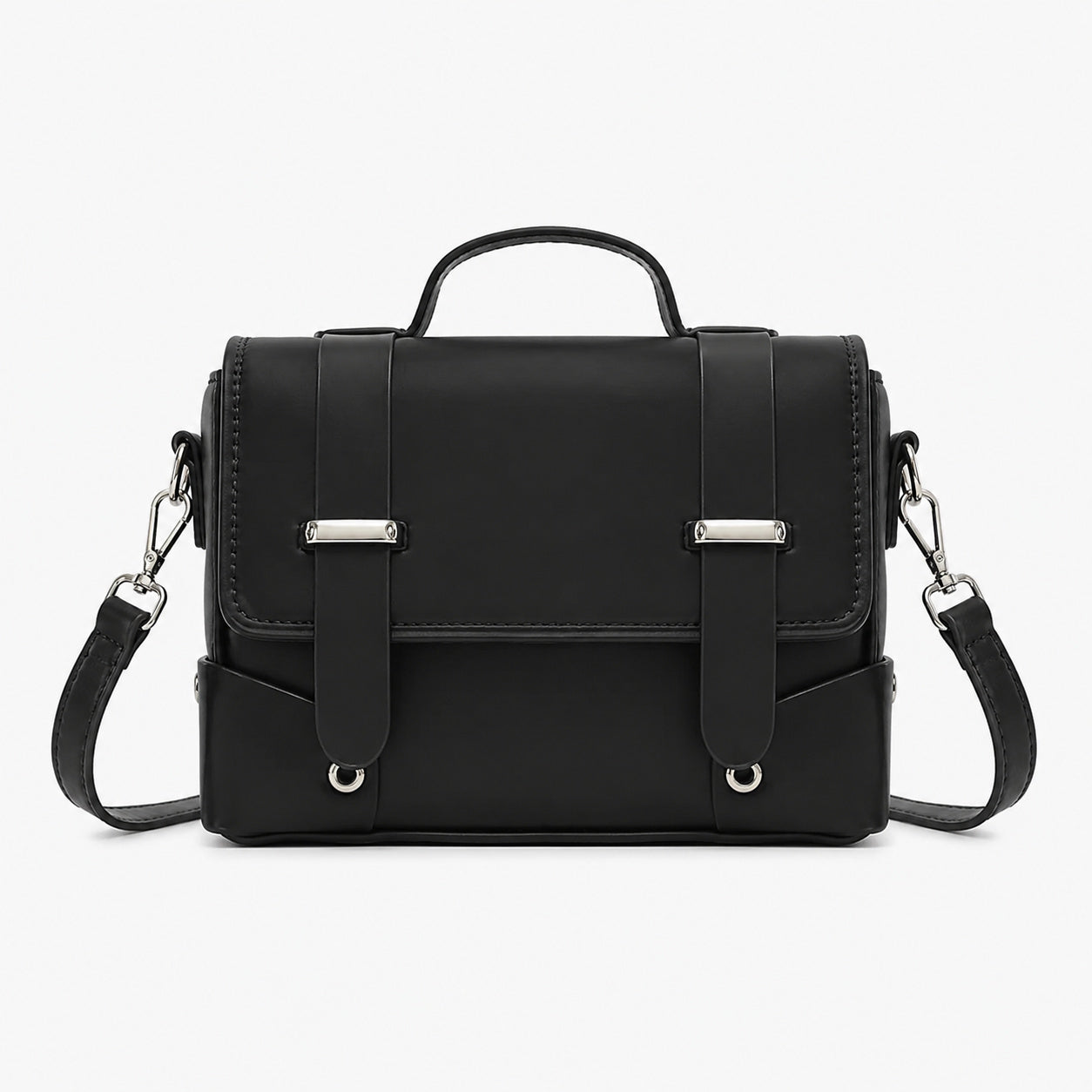 Sac Bandoulière En Simili-Cuir À Rabat