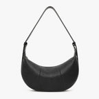 Sac À Main Demi-Lune En Cuir De Vachette