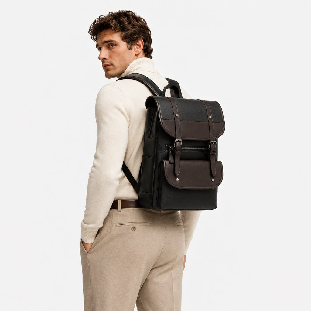 Sac À Dos Classe Affaire Simili-Cuir