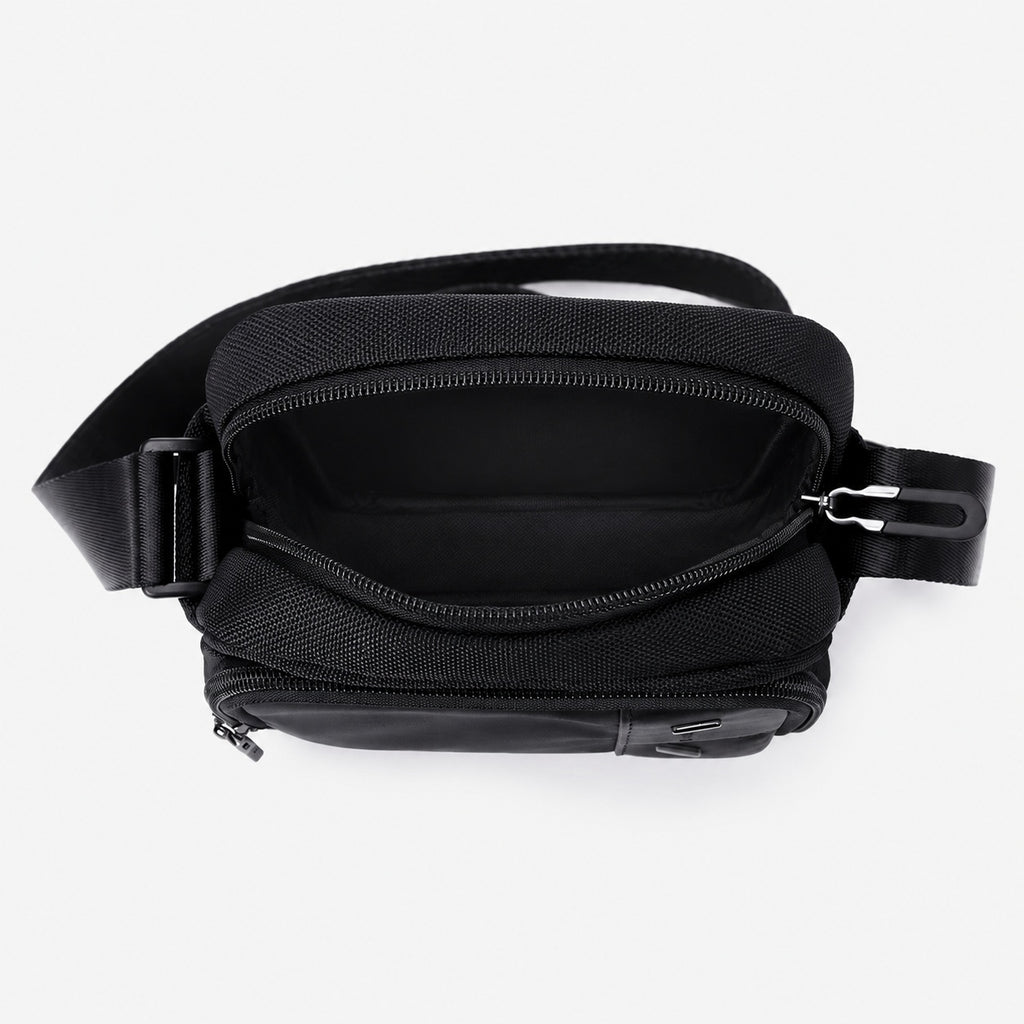Sacoche À Bandoulière Homme Tissu Oxford