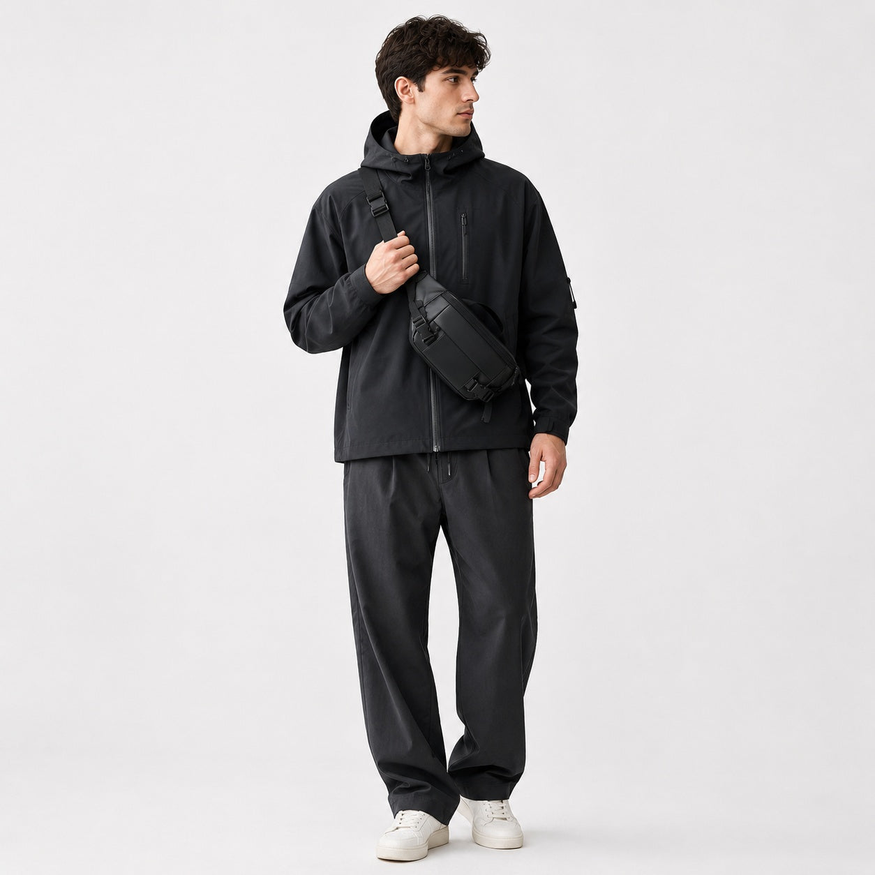 Sac Banane Homme Matière Synthétique