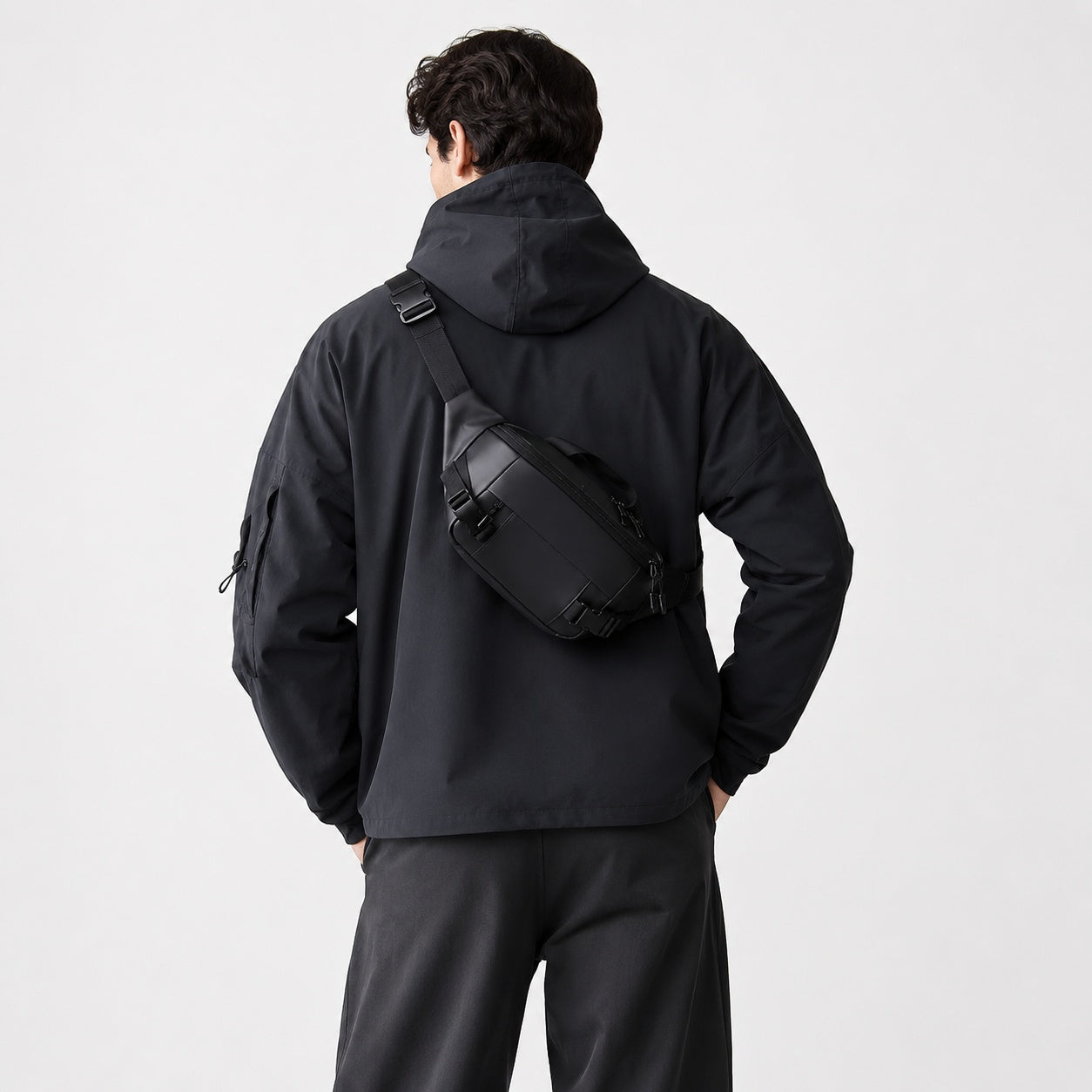 Sac Banane Homme Matière Synthétique