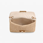 Sac À Main À Bandoulière Tressé À Chaîne